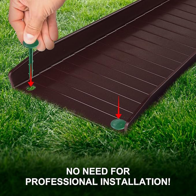 Creative.C 4 Pack Gutter Downspout Extensions, Rain Gutter Downspout Splash - Image 4