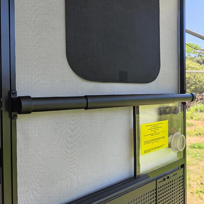 Aluminum RV Screen Door Handle Grab Bar- Camper Entry Accessories | by Safoner
