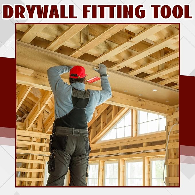 6 Pcs Drywall Fitting Tool Supports the Board in Place While Installing Drywall - Image 3