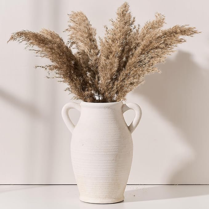 Emotionally Grounded Vase, Vaseking Large Ceramic Rustic Vase - Image 6