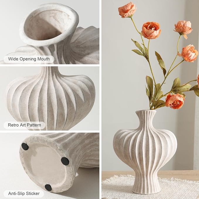 Ceramic Flower Vase Home Decor - Image 3