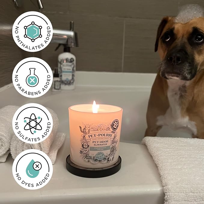 Pet-Pourri Pawsitively Fresh Pet Odor Deodorizer Candle, Burns Up to 45 Hours - Image 7