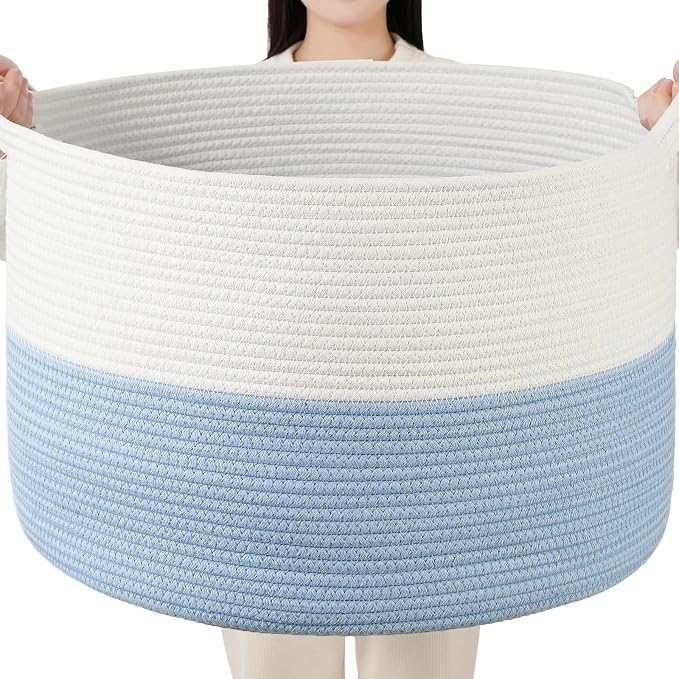 Foldable Laundry Hamper Basket by BEVOVBE