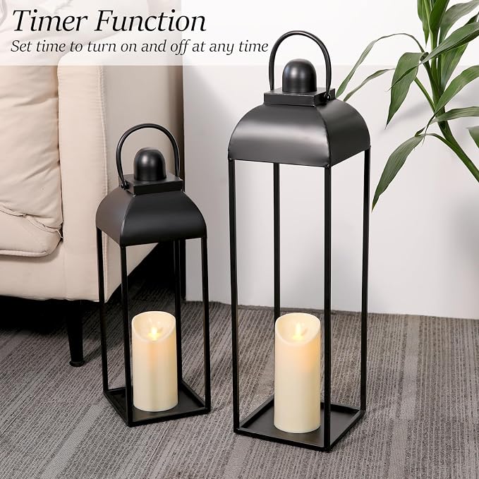 25'' 19'' Lanterns Decorative Outdoor Indoor - Image 4