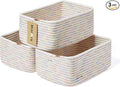MiniArk Small Storage Baskets for Organizing | Closet Organizer Bins | Shelf by MiniArkStorageBasketsHome