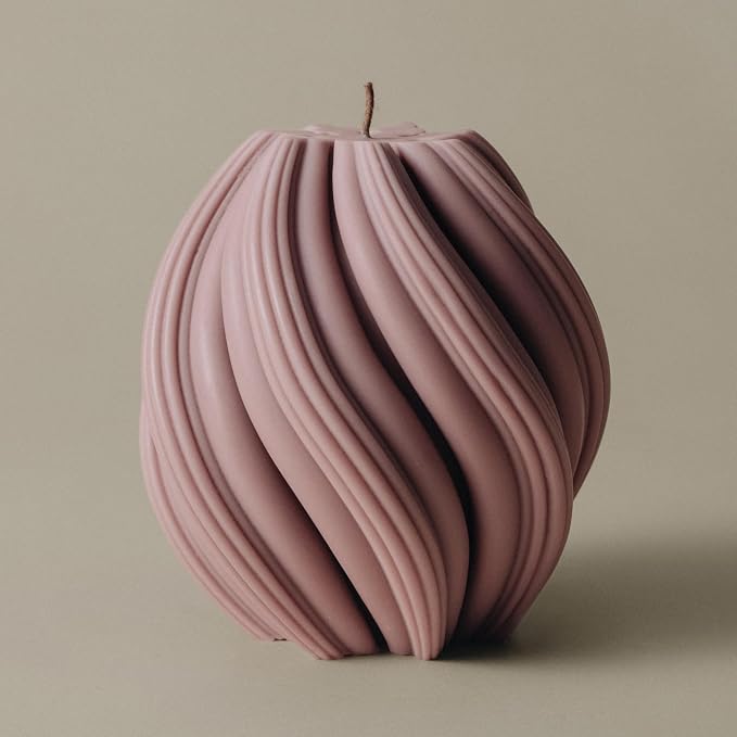 LAWA Swirl Candle by LAWA+Candles