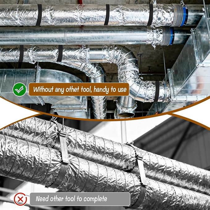 3 Rolls Heavy Duty Duct Strap - Image 4