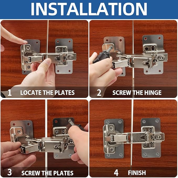 Corner Cabinet Hinge Bifold 175 Degree - Image 3