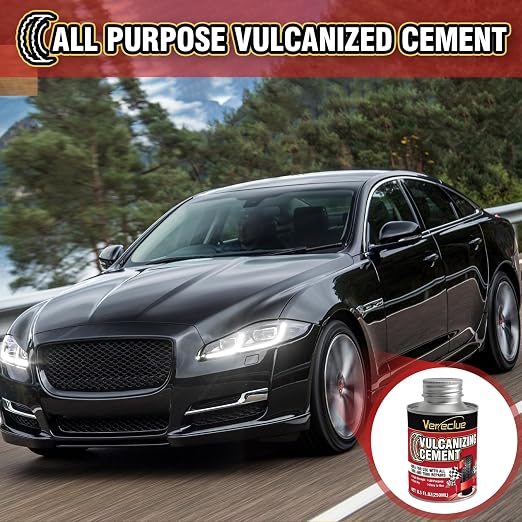 Chemical Vulcanizing Cement, All Purpose Rubber Cement, Heavy Duty Tire Patch - Image 7
