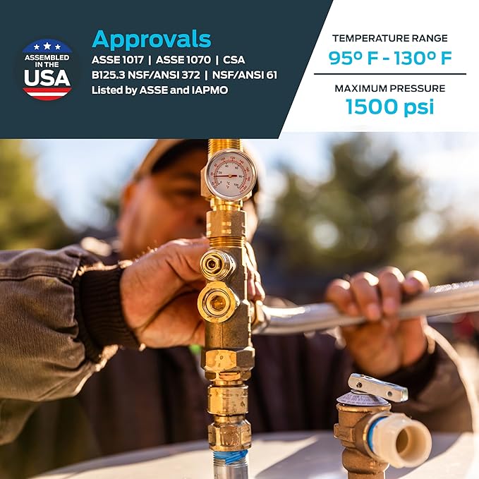 Cash Acme 3/4 Inch Tank Booster Water Heater - Image 4