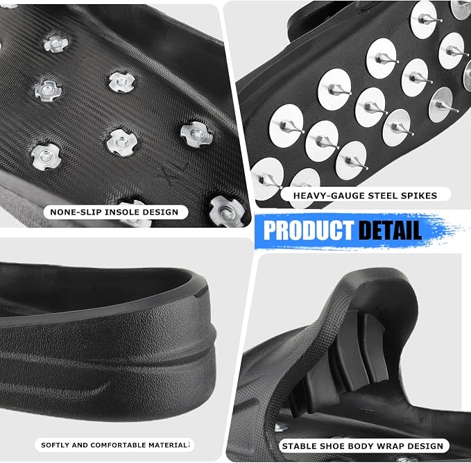 Sharp Epoxy Floor Spiked Shoes for Resinous Coatings EVA Soft Material Spiked - Image 2