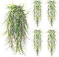 4Pcs Fake Hanging Fern Plants for Outdoors, UV Resistant Artificial Ferns by dallisten