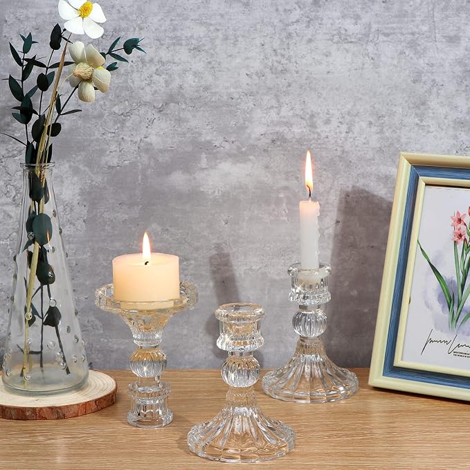 Candlestick Holders Set, Party & Windowsill Decor - Image 3