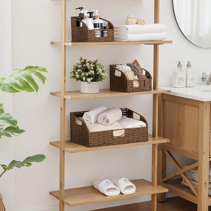 StorageWorks Pantry Storage Baskets, Shelf Baskets, Wicker Baskets - Image 7