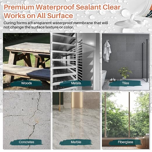 32oz Invisible Waterproof Agent, Water-Based Water Proof Sealant - Image 3