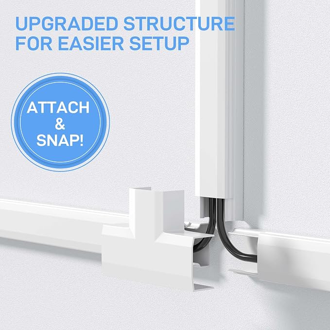 Delamu Cord Hider Wall, Cord Covers - Image 5