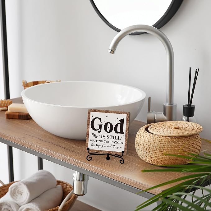 Home Decor, Farmhouse Shelf Decor - Image 4