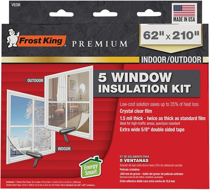 Frost King V85M Extra Strength Indoor Shrink Window Kits - Image 2
