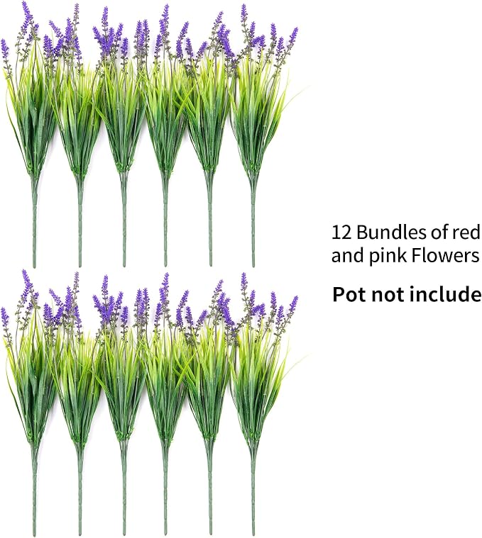 Ammyoo Artificial Faux Plants Flowers - Image 7