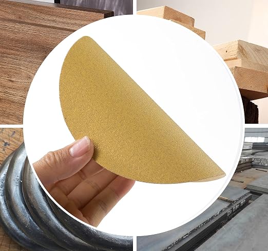 100 PCS 6 Inch PSA Sanding Discs 120 Grit Sandpapers Self Stick Sand Paper - Image 5