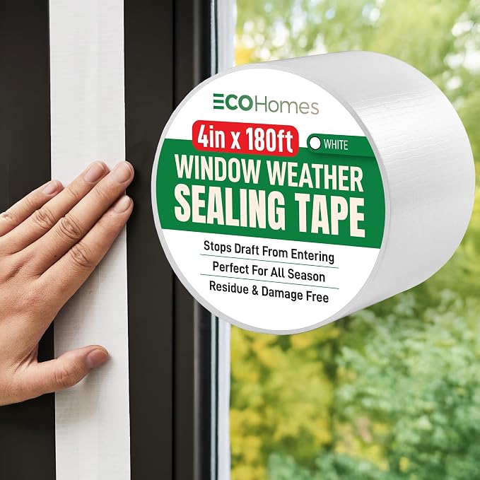 ECOHomes Window Weather Sealing Tape | Weather Stripping Tape, To Stop Drafts by ECOHomes