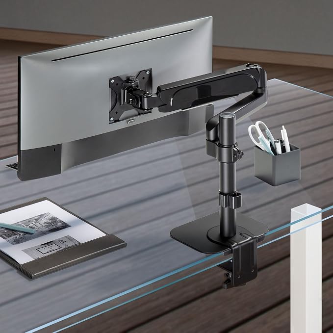 Mount-It! Monitor Mount Reinforcement Plate, Steel Desk Protector - Image 6