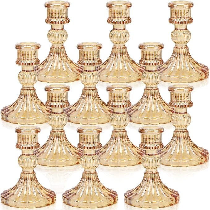Candlestick Holders Set, Party & Windowsill Decor by DARJEN