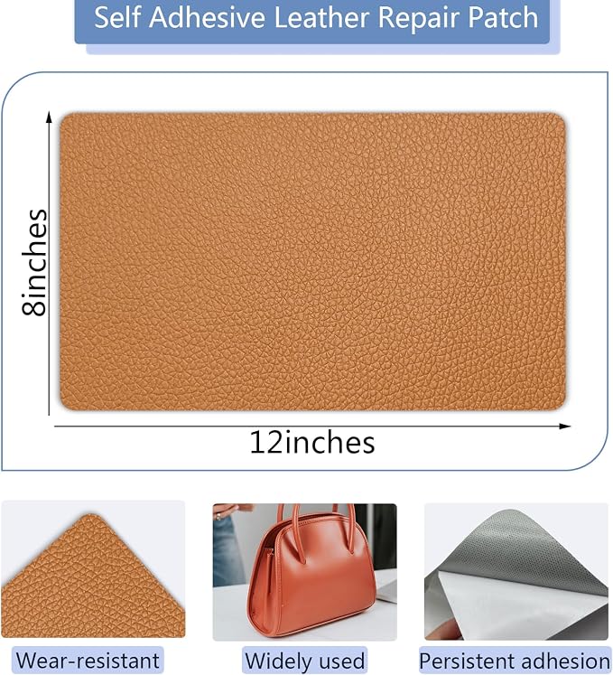 Leather Repair Patch Kit, Kitchen Stools, Car Seats - Image 2