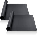 Drydiet 2 Pcs Work Bench Mat Top 24 x 48, PU Leather Tool Box Drawer Liner Tool by Drydiet