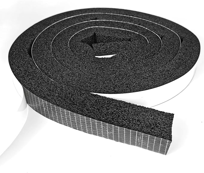 Topiverse Weather Stripping, Door Seal Strip, 1 in x 1 in x 6.5 Ft | Strong by Topiverse