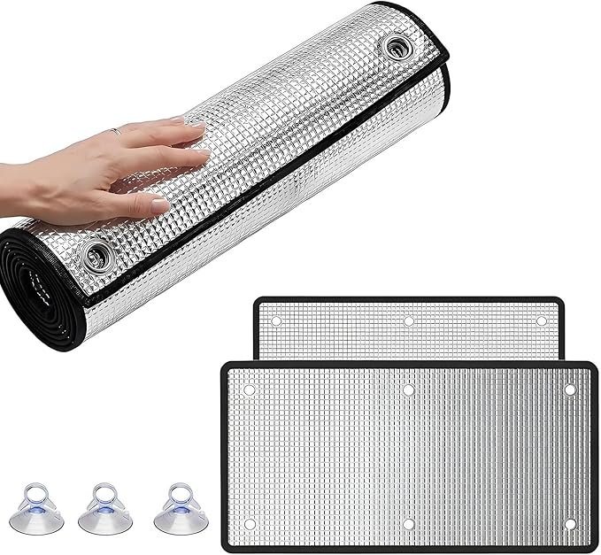Window Insulation Film Aluminum Foil, Heat Control Thermal Barrier by Unknown