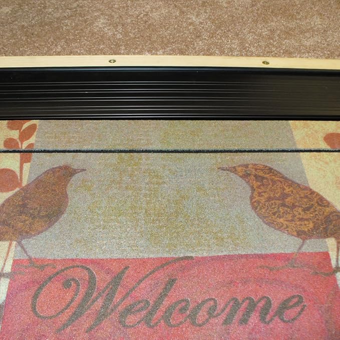MD Building Adjustable Aluminum & Hardwood Threshold - Image 9