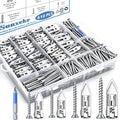 410PCS Self Drilling Drywall Anchors by Brandquality-Trustworthy