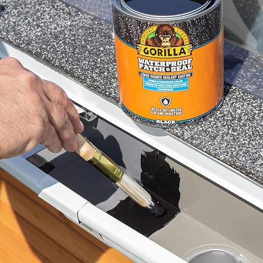 Gorilla Patch & Seal Liquid Rubber Waterproof Sealant, 32 Ounce - Image 5