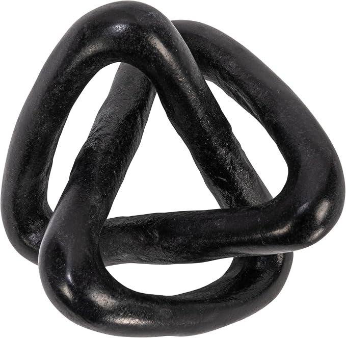 Creative Co-Op Modern Decorative Marble Link Knot - Image 4