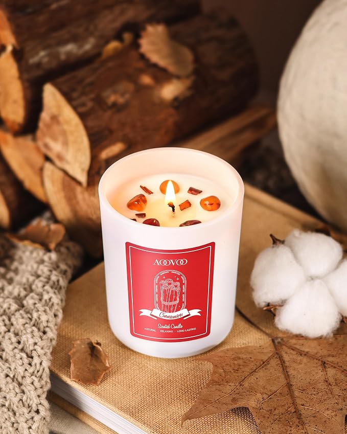 AOOVOO Cinnamon Scented Candles - Image 5