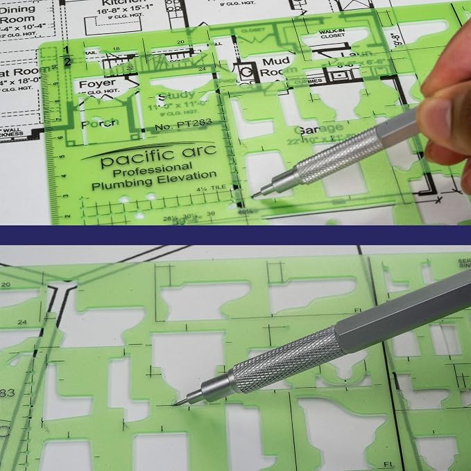 Pacific Arc Professional Plumbing Elevation Template Guide - Image 5