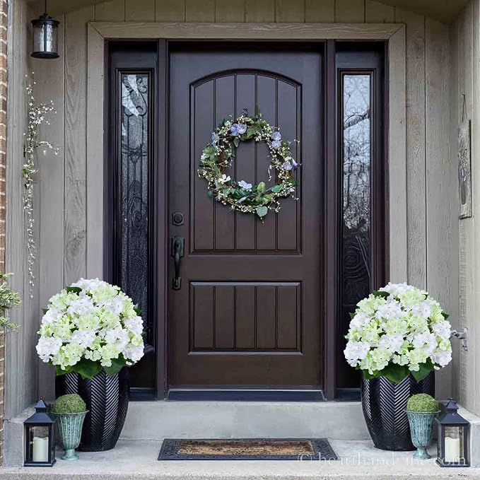 Set of 2 Artificial Hydrangea Tree - Image 7