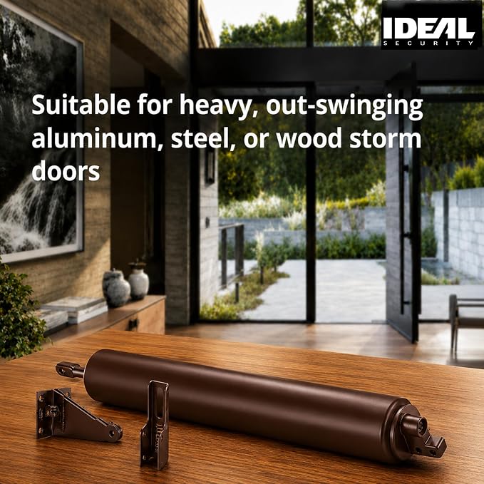 Ideal Security Heavy Duty Storm Door Closer - Image 6