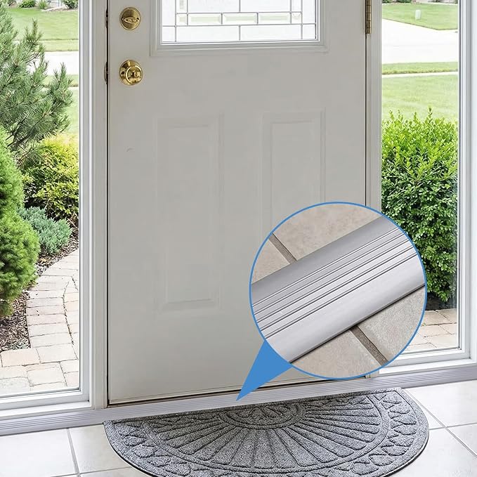 3Pcs 36 Inch Vinyl Replacement Insert Door Threshold Seal Bottom Door Seal - Image 5