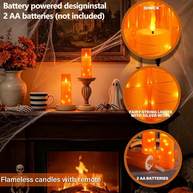 Sasigeiaa Flameless Candles - Image 3