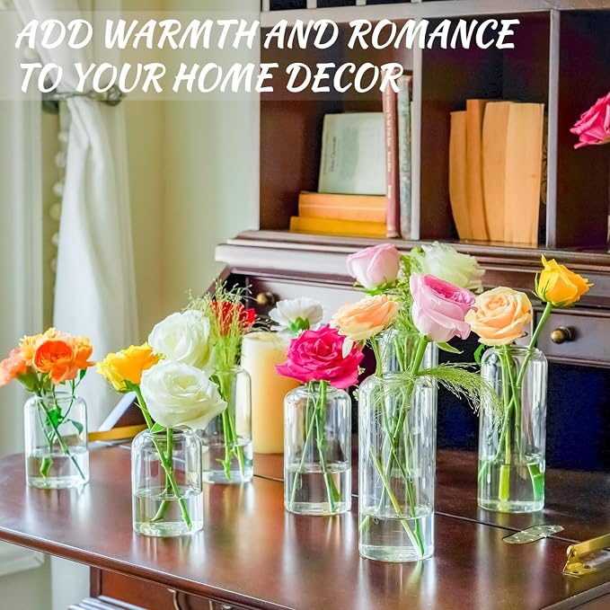 Glass Bud Vases Set of 24 - Image 6