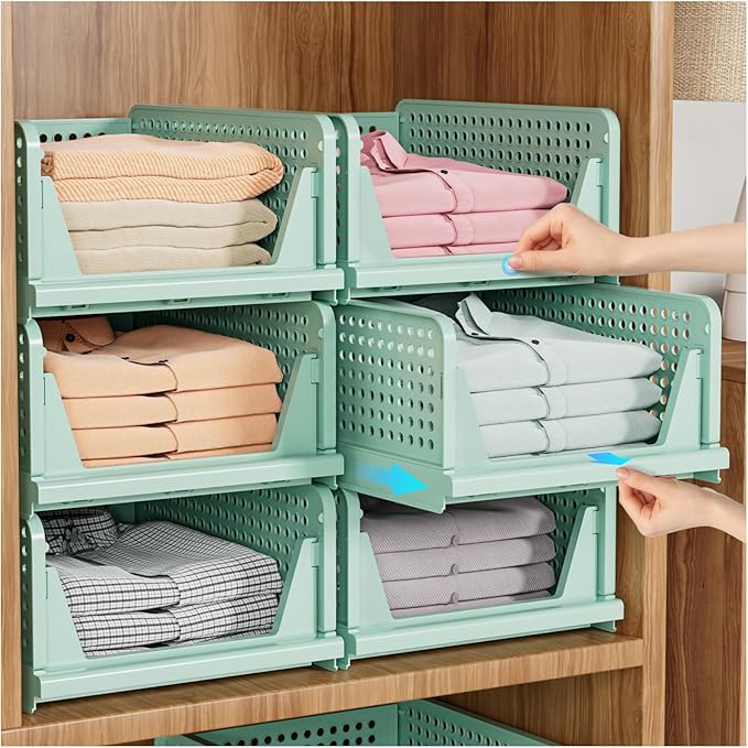 SNSLXH 5 Pack Closet Organizer Basket, Closet Organizers and Storage, by SNSLXH