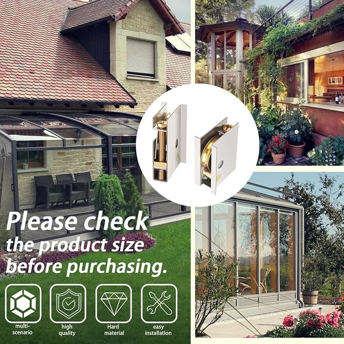 XTPTFABS 0C5Y00P0 Sliding Patio Door Rollers, Adjustable Roller Height | Fit - Image 4