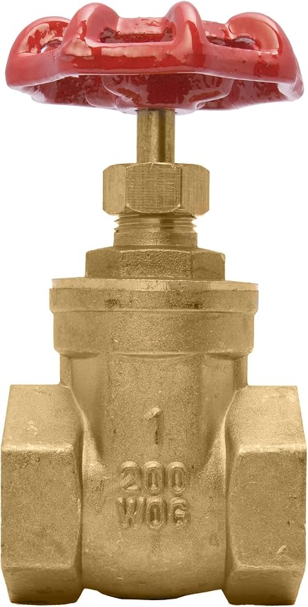 1" Brass Gate Valve by DirectMaterial