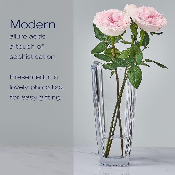 Mikasa Baron Crystal Vase, 11.75 Inch - Image 6