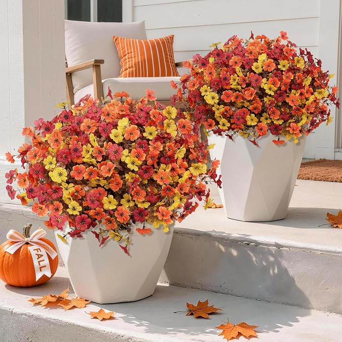Artificial Fake Fall Plants Flowers by INQCMYPlantRack