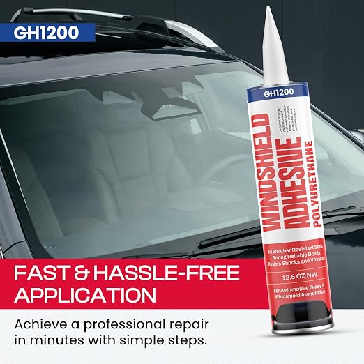 Polyurethane Windshield Adhesive Cures in 24-48 Hrs - Image 2