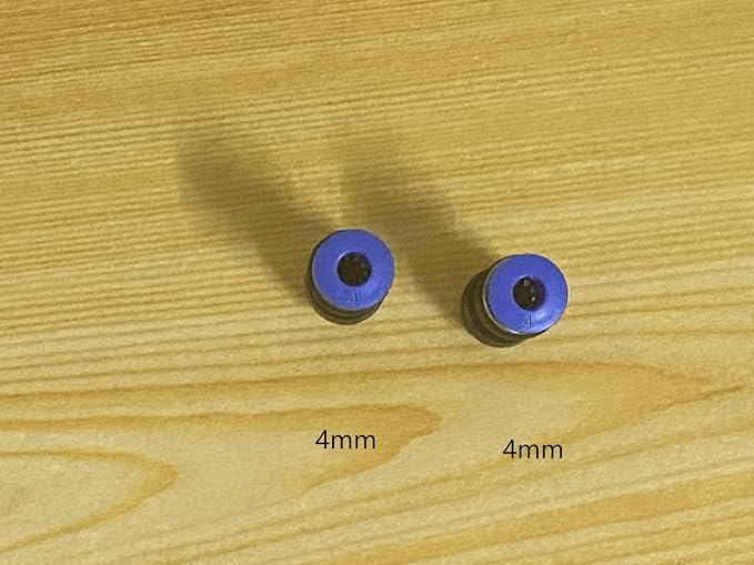 5/32" or 4mm OD Pneumatic quick Connector Push to Connect fittings Straight - Image 2