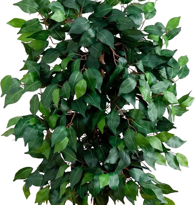 Nearly Natural 4 ft Artificial Triple Trunk Ficus Tree - Image 4